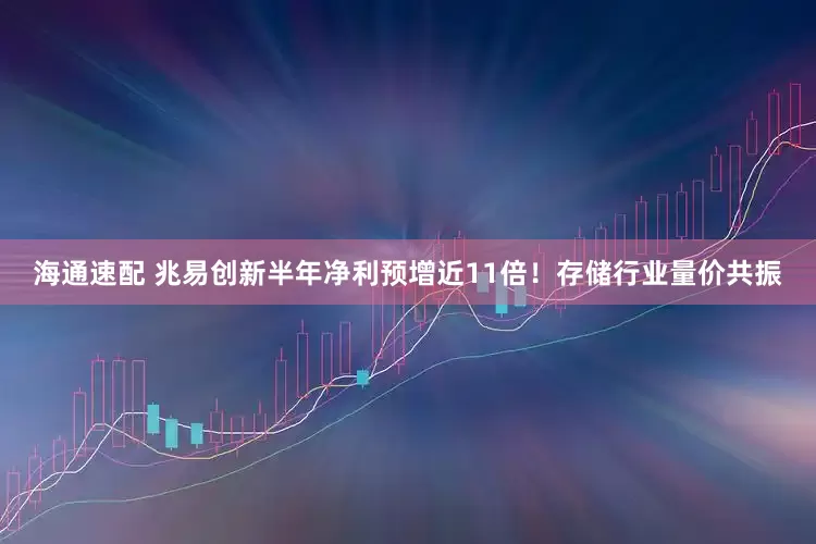 海通速配 兆易创新半年净利预增近11倍!存储行业量价共振